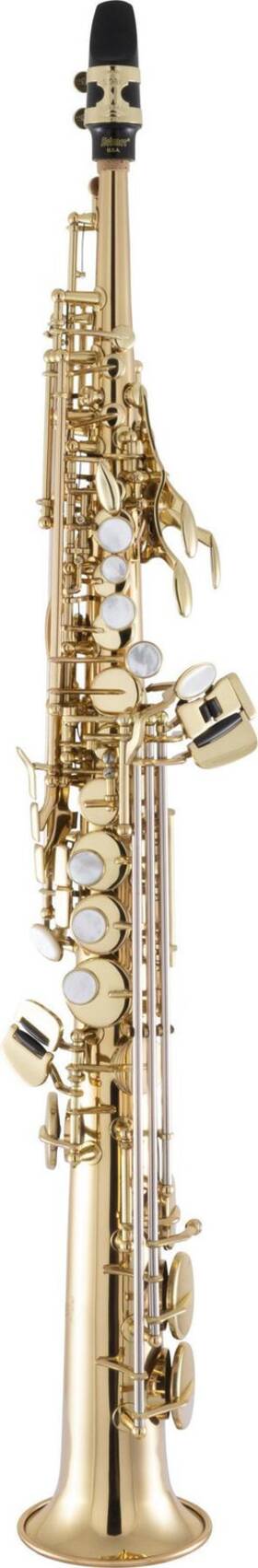 Selmer Sss511 Intermediate Soprano Saxophone - Clear Lacquer