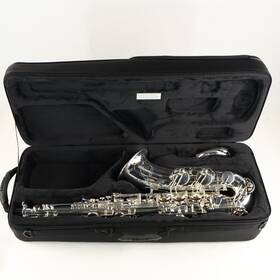 Selmer Sts711s Model Professional Tenor Saxophone In Silver Plate Mint Condition