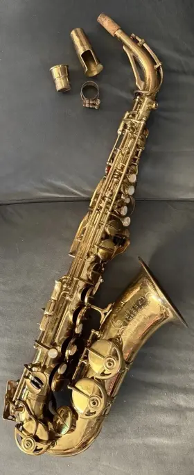 7330 Sml 1949 Alto Saxophone Rev C Model Matching Neck Strasser Marigaux Lemaire