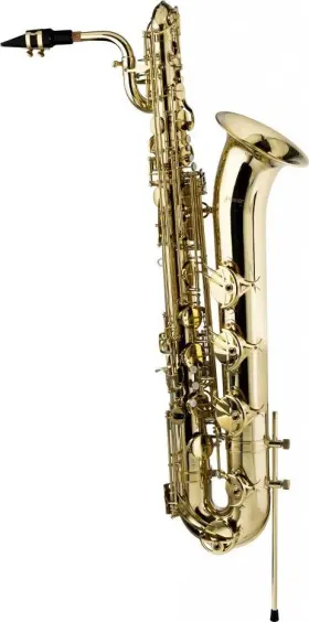 Lv-bs4105 Stagg Eb Baritone Saxophone In Flight Case
