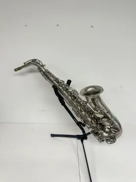 Sas1000sp Stephanhouser Alto Saxophone Silver Played Sn B6050016