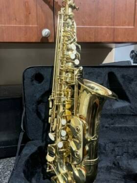 Strauss Alto Saxophone St042616006 Intermediate - Practically New Excellent Condition