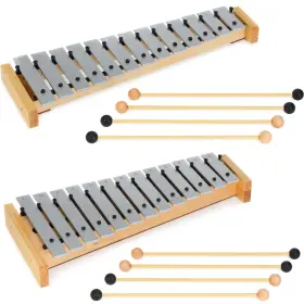 Suzorffbun1 Suzuki 250-u Soprano And Alto Diatonic Glockenspiels
