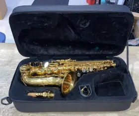 Tsss-656 Taishan Gold Curved Soprano Sax Saxophone With Soft Case