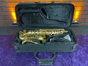 As400-0715-u Tgf Jean Paul As-400 Eb Alto Sax With Mouthpiece And Case