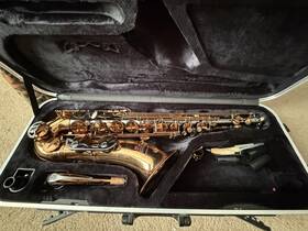 The Growling Sax G2-otbg Origin Tenor Saxophone Gold Brass Bb Hand Engraved With Case