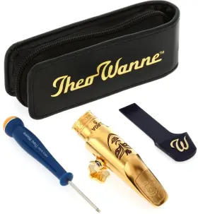 Du5-ag6 Theo Wanne Durga 5 Alto Saxophone Mouthpiece - 6 Gold-plated