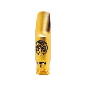 Theo Wanne Ea2-ag8 Earth 2 Alto Saxophone Pro-level Mouthpiece - 24 Carat Gold Plated