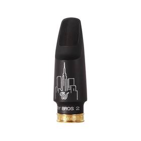 Theo Wanne Nyb-ar8 Ny Bros 2 Alto Saxophone Mouthpiece - Roll-over Baffle Versatile