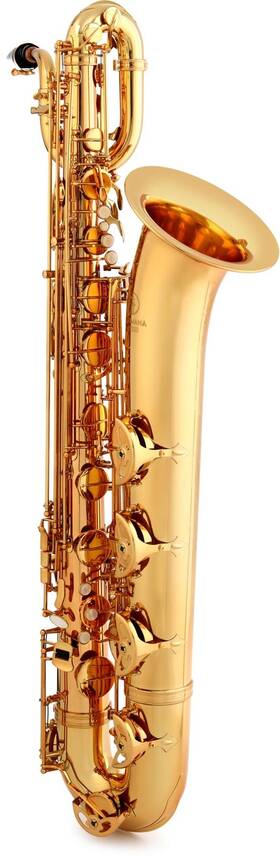 Tromana Tro-bs300 Bs300 Student Baritone Saxophone - Clear Lacquer