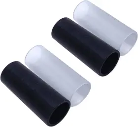 Gsd5424 Tuoren Alto Saxophone Neck Silicone Tube Supersede Traditional Sax Black Clear
