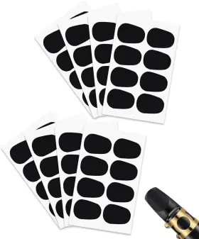 Pads-64 Uadbau 64pcs 0.8mm Thick Saxophone And Clarinet Mouthpiece Cushion - Alto/tenor Sax