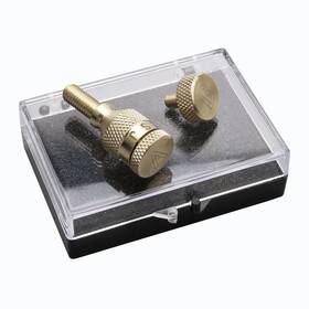 Unxuey 607841819237 2pcs Neck Tightening Screw For Alto Tenor Soprano Saxophone- Gold