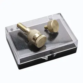 Unxuey 607841819237 2pcs Neck Tightening Screw For Alto Tenor Soprano Saxophone- Gold