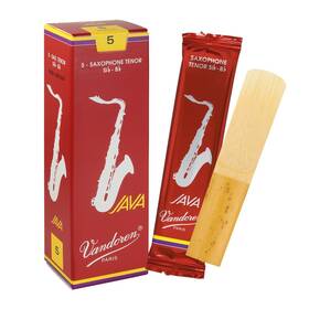 Vandoren B0027lsx0e Sr275r Tenor Sax Java Red Reeds Strength 5 Of