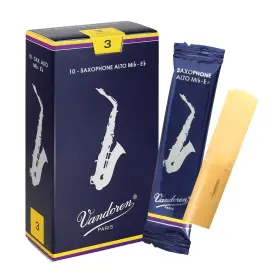 B00t8l27zi Vandoren Sr213 Alto Sax Traditional Reeds Strength 3 Box Of 10