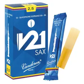 B01mg8uppg Vandoren Sr8025 Sop Sax V21 Reeds Strength 2.5 Of 10