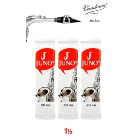 Jsr6115 Vandoren Jsr6115/3 Juno Alto Sax 3 Reed Card 1.5