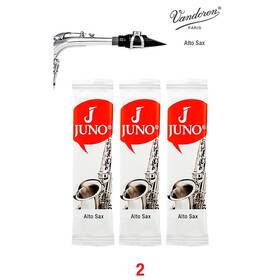 Vandoren Jsr612/3 Juno Alto Sax 3 Reed Card 2