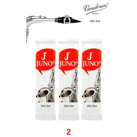 Jsr612 Vandoren Jsr612/3 Juno Alto Sax 3 Reed Card 2