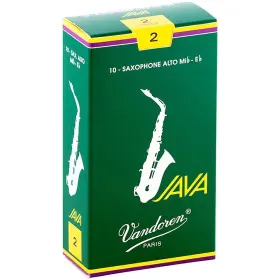 Sr262 Vandoren Java Alto Saxophone Reeds Strength - 2 Box Of 10