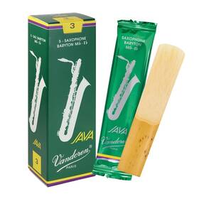 Vandoren Sr343 Bari Sax Java Reeds Strength 3 Box Of 5
