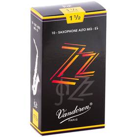 Vandoren Sr4115 Zz Alto Saxophone Reeds Strength - 1.5 Box Of 10