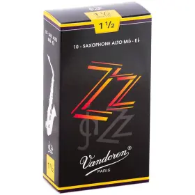 Sr4115 Vandoren Zz Alto Saxophone Reeds Strength - 1.5 Box Of 10