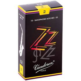 Vandoren Sr412 Zz Alto Saxophone Reeds Strength - 2 Box Of 10
