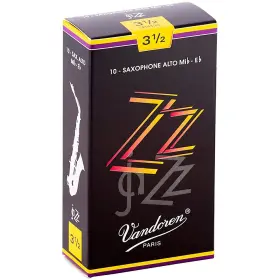 Sr4135 Vandoren Zz Alto Saxophone Reeds Strength - 3.5 Box Of 10