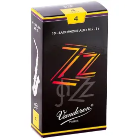 Sr414 Vandoren Zz Alto Saxophone Reeds Strength - 4 Box Of 10 Sr414 Vandoren Zz Alto Saxophone Reeds Strength - 4 Box Of 10