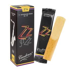 Vandoren Sr4225 Tenor Sax Zz Reeds Strength 2.5 Box Of 5