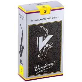 Sr613 Vandoren V12 Alto Saxophone Reeds Strength 3 Box Of 10 Sr613 Vandoren V12 Alto Saxophone Reeds Strength 3 Box Of 10