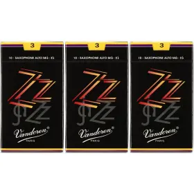 Vazzas3-3b Vandoren Zz Alto Saxophone Reeds - 3.0 30-pack