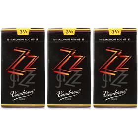 Vandoren Vazzas3.5-3b Zz Alto Saxophone Reeds - 3.5 30-pack