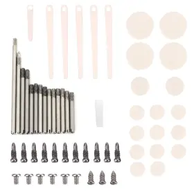 Vbestlife 663862455335 Clarinet Repair Parts Kit - Metal Screws Pads Springs And Tools For