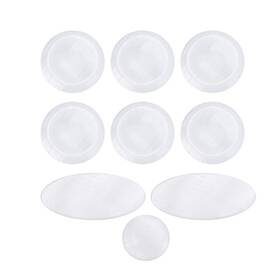 Vbestlife Life3vthrxyuw0 Sax Finger Buttons 9pcs/set Exquisite Key Button Inlays For Alto Tenor