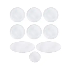 Vbestlife9u8xd1mwnv Vbestlife 9pcs/set Saxophone Key Buttons Inlays White Abalone Shell Finger
