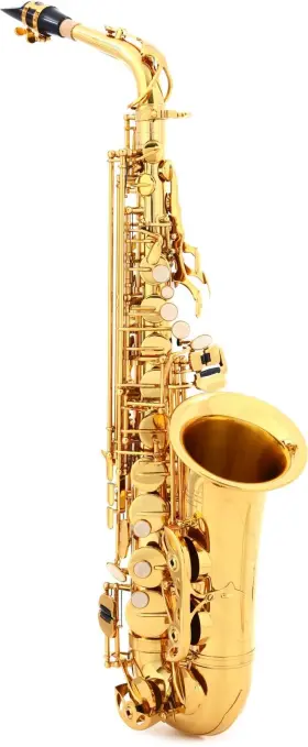 G2-tagl Victory Musical Instruments Triumph Series Student Alto Saxophone - Gold Lacquer