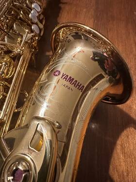 Yamaha 008513 Yas-62 Mk I Purple Logo E-flat Alto Saxophone With Case And Accessories