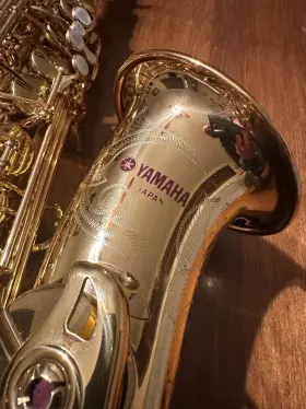 Yas-62 Yamaha 008513 Mk I Purple Logo E-flat Alto Saxophone With Case And Accessories