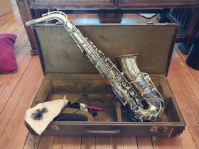 Yamaha 017242 Yas-21 Alto Saxophone Vintage Case Good Condition