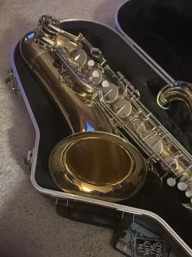 045089a Yamaha Yts-23 Tenor Saxophone W Hard Case Excellent Condition Band Sax Books