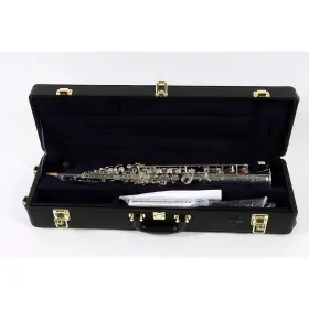 1978869944 Yamaha 197881269944 Yss-82z Custom Soprano Saxophone With Straight Neck Silver Plated