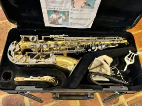 254976 Yamaha Yas 200ad Alto Saxophone With Neck Strap Case Mouthpiece And More