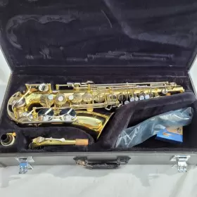 348495 Yamaha Sax Yas 23 Eb Alto Saxophone With Mouthpiece Reeds New Neck Strap Case