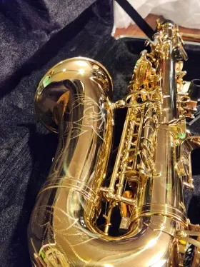 As19090026 Yamaha New Etude Eas Saxophone Model With Hard Carry Case Gold Access