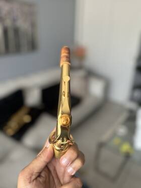 Yamaha Sn-av1gp Custom V1gp Alto Saxophone Neck Gold Plated Yas-875 Yas-82z Yas-62