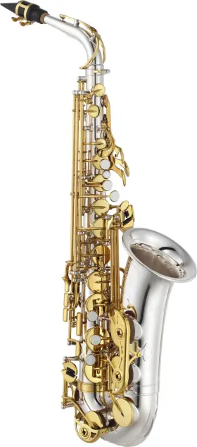 Yas-480sglky Yamaha Yas-480 Alto Saxophone - Silver-plated
