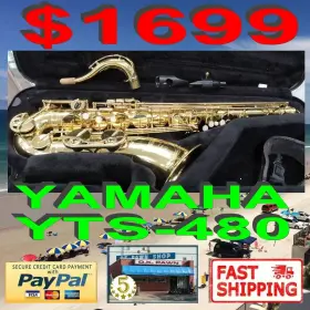 Yts-480 Yamaha Yat-480 Intermediate Bb Tenor Saxophone Decent With Case Free Ship